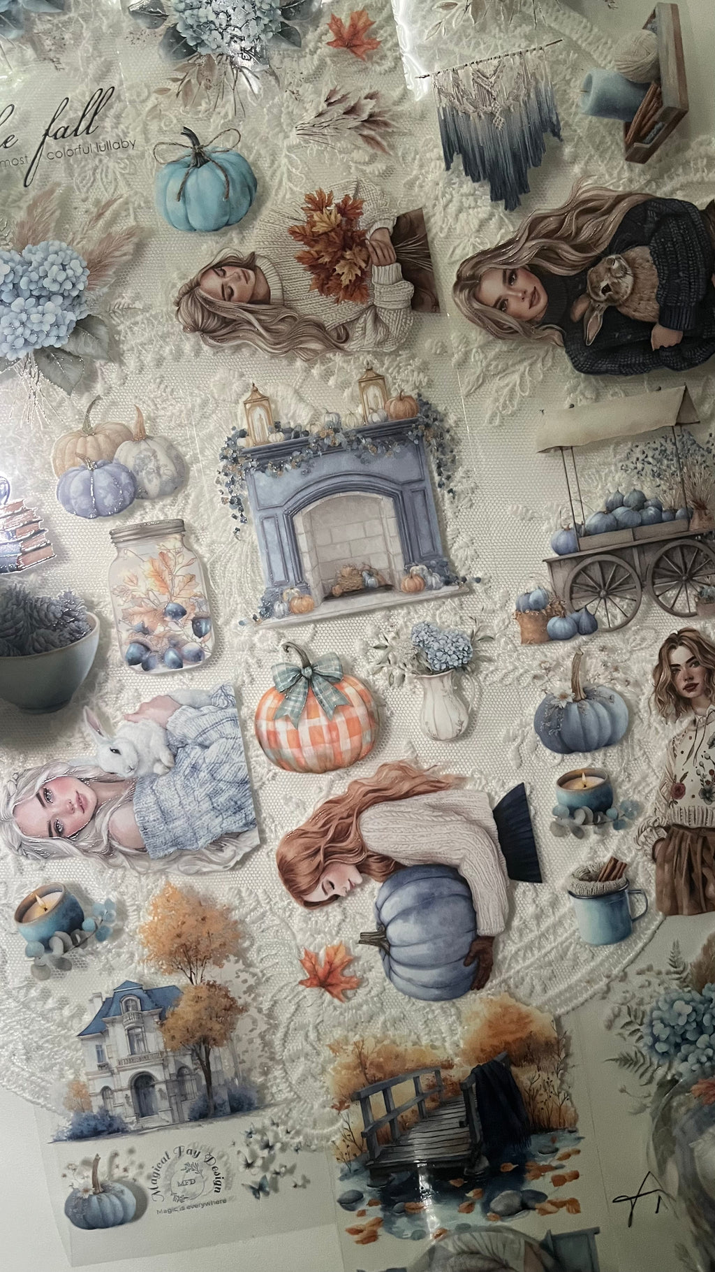 Cozy Autumn PET 3D oil Tape transparent 2m Loop